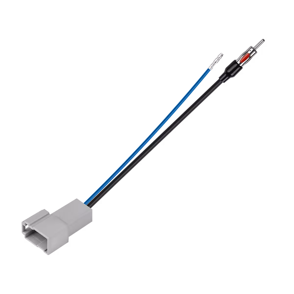 O cabo de antena Honda serve como extensão, para fazer a ligação entre o aparelho de som e o plug de antena original do veículo.