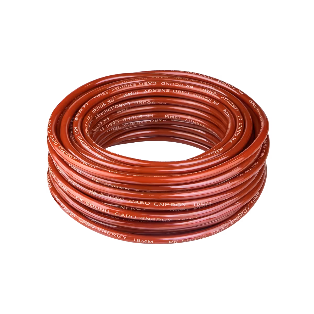 Cabo Auto 16 mm² VERMELHO CRISTAL DEITADO PERMAK 78-I