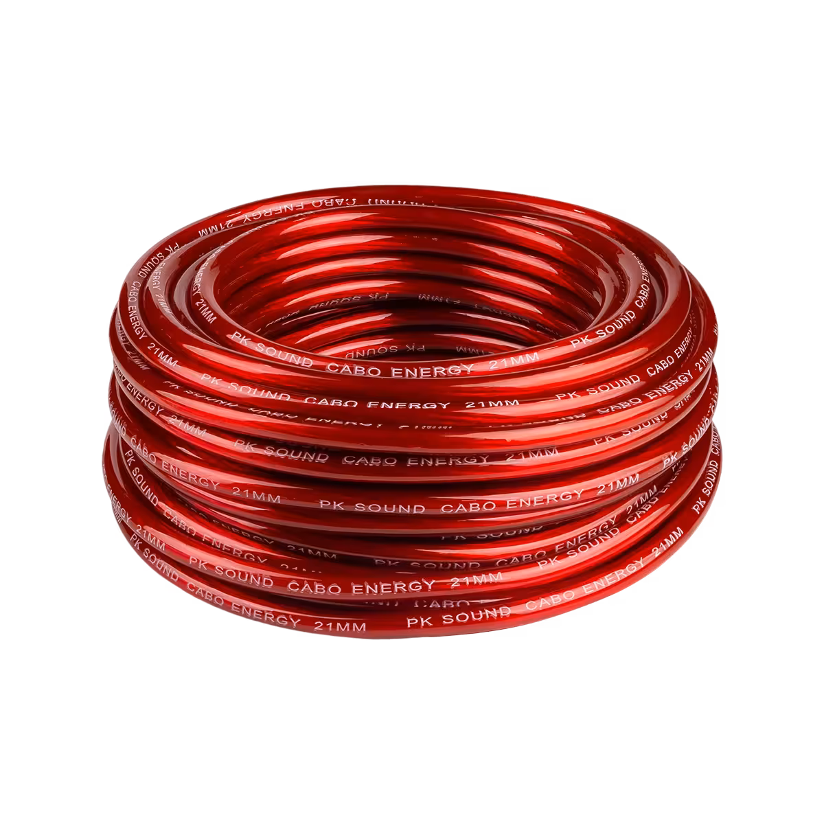Cabo Auto 21 mm² VERMELHO CRISTAL DEITADO PERMAK 78-J