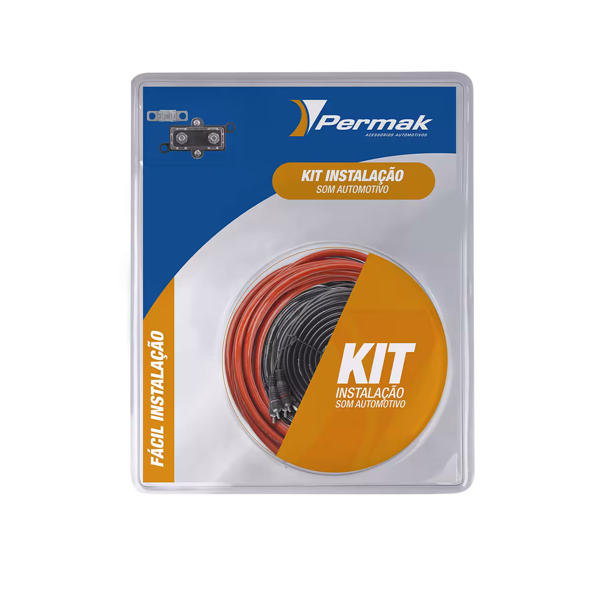 Kit Instalação De Som 1500W RMS