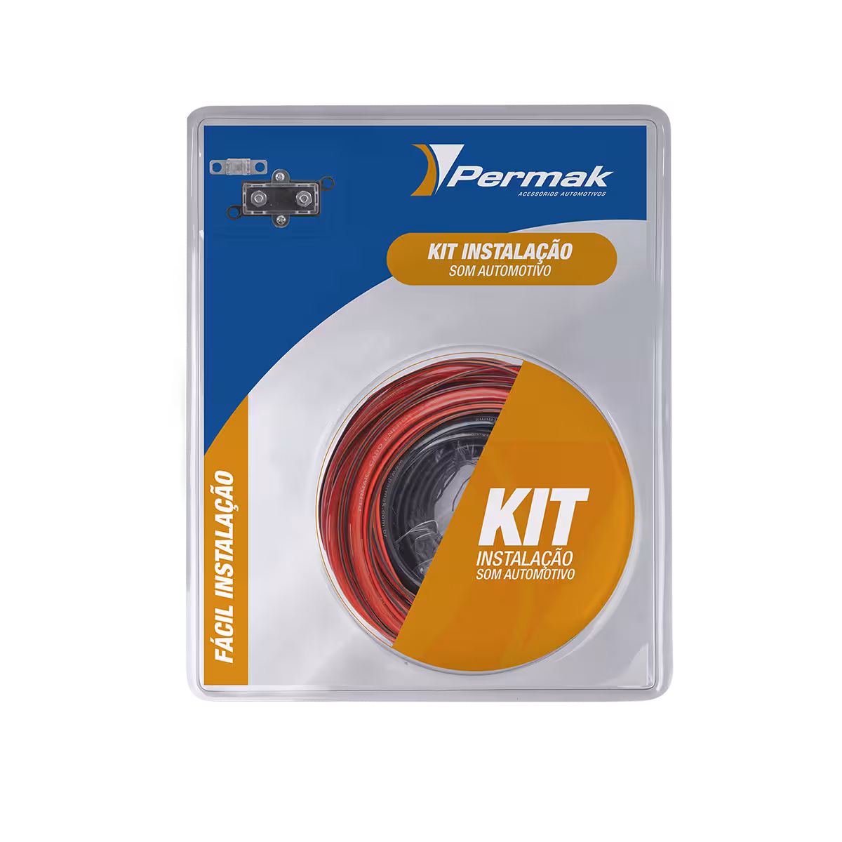 Kit Instalação De Som 2500W RMS