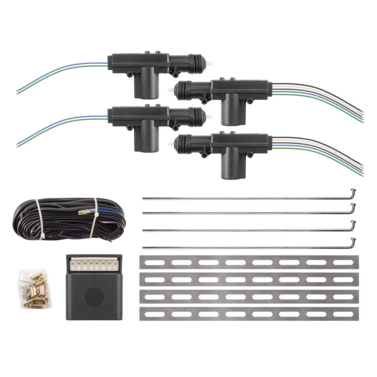 TRAVA ELÉTRICA 04 PORTAS UNIVERSAL COMPLETA PERMAK 28-A