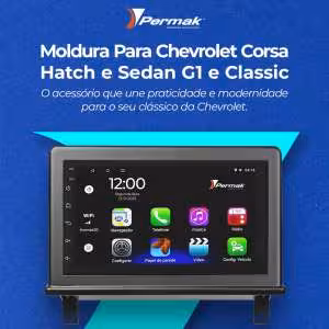 Moldura Chevrolet Corsa Hatch, Sedan G1 e Classic