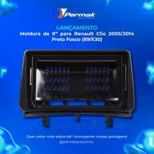 Moldura 9 Polegadas Renault Clio