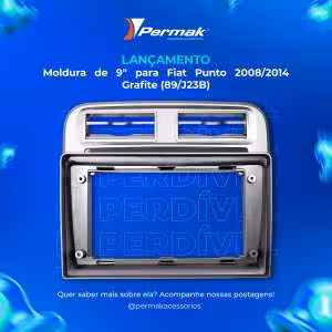 Moldura 9 Polegadas Fiat Punto 