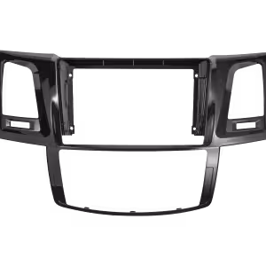 Moldura 9 Polegadas Toyota Fortuner/Hilux (Auto AC/Manual AC) 2005 | Black Piano