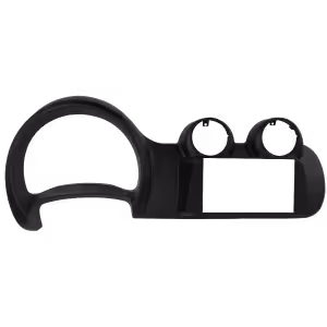 Moldura Uno Vivace de 7 a 9 Polegadas | Preto