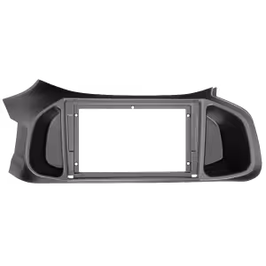 Moldura Chevrolet Onix/Joy/Prisma G2 12/19 9 Polegadas | Preto Fosco