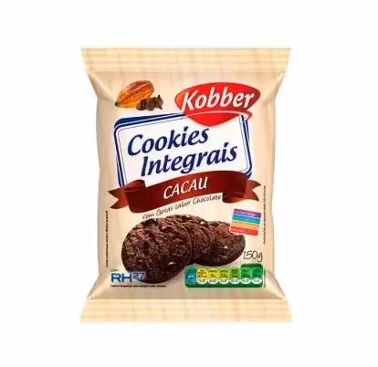 Cookies integrais - Brownie com pedaços de nozes